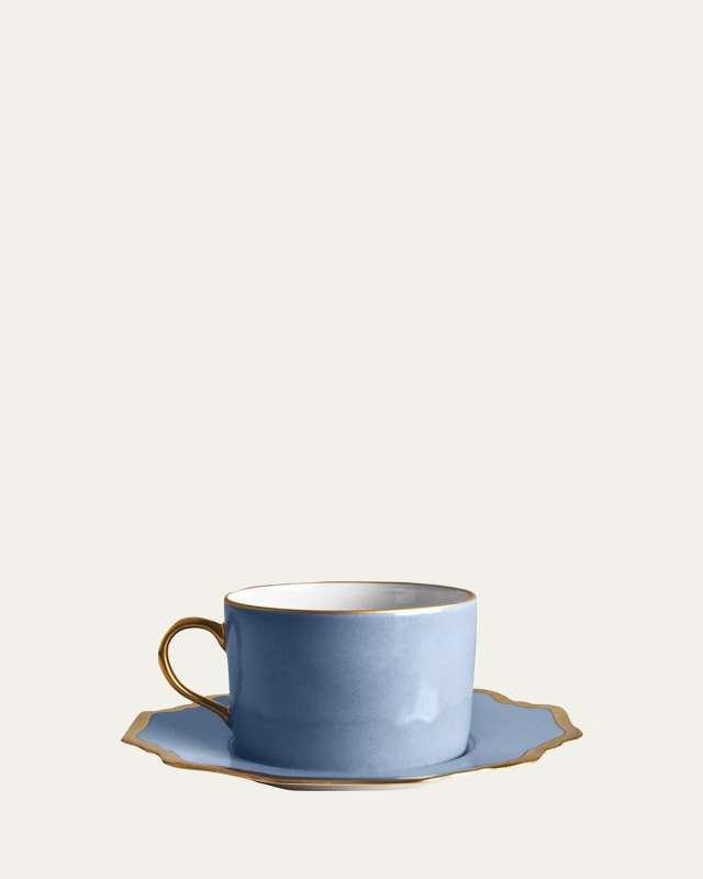 Anna's Palette Sky Blue Teacup